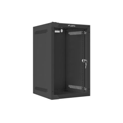 7. Lanberg Wandschrank 10" 9U (280x310, schwarz)