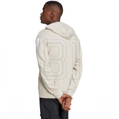 3. Adidas Essentials 3-Streifen French Terry Hoodie M JE6367