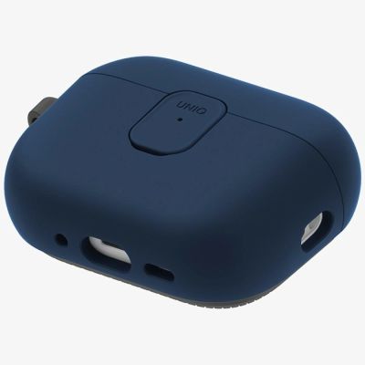 4. Uniq Clyde Hülle für AirPods Pro 3. Generation – Blau/Grau