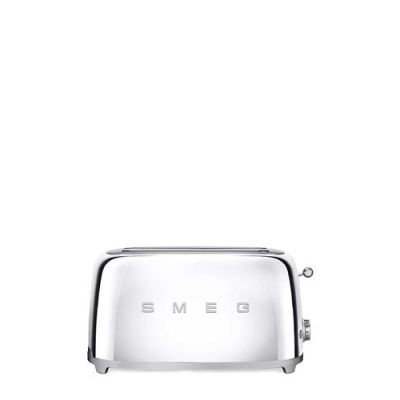 10. Smeg TSF02SSEU Toaster 4 Scheiben Chrom
