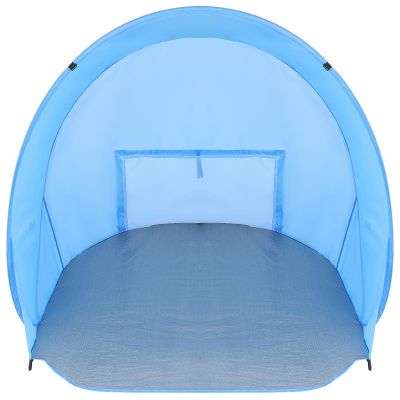 4. Selbstexplosives Strandzelt 145x105x100/75CM BLAU