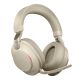 4. Jabra Evolve2 85 UC Stereo Link380c Over-Ear-Kopfhörer, Beige + Ständer