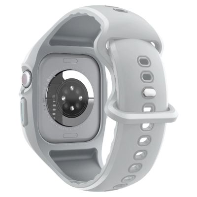 8. Spigen Liquid Air Pro Armband für Apple Watch 10 46mm - Grau