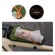 3. Rockbros 30120045001 ROAD TO SKY Fahrradtasche für das Oberrohr, wasserdicht, 0,7 l – grün