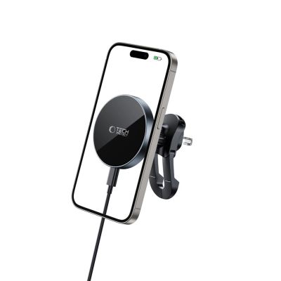 2. Tech-Protect mm15W-V5 Magnetische MagSafe-Auto-Lüftungshalterung – Schwarz