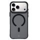 9. 3mk Smoke MagCase für iPhone 17 Pro - Schwarz, halbtransparent