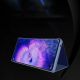 3. Clear View Case Hülle für Oppo Find X5 Pro Hülle mit Klappe schwarz