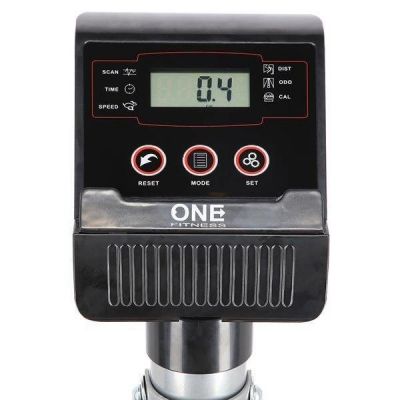 One Fitness RW3011 Silber-Orange Mechanisches Fahrrad