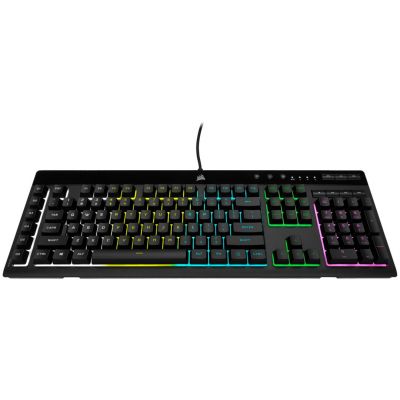 22. Corsair K55 RGB PRO Gaming-Tastatur USB QWERTZ Deutsch Schwarz