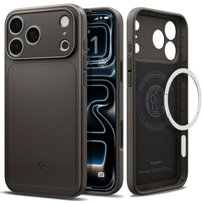 2. Spigen Thin Fit MagSafe Case für iPhone 17 Pro - Grau