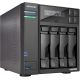 13. NAS Asustor AS6704T; Tower; 4x (3,5" SATA HDD/ 2,5" SSD); Intel Celeron N5105; 4 GB DDR4 SODIMM (max. 16 GB), 2x 2,5-GbE, 4x M.2 2280 NVMe PCIe 3.0, 2x USB 3.2 Gen, 1x HDMI 2.0b, 1x optionale 10-GbE-Karte