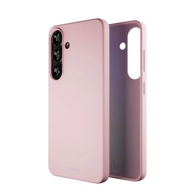 Puro Icon Silikonhülle für Samsung Galaxy S25 – Rosa