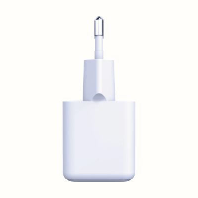 7. 3mk Hyper GaN Ladegerät 20W QC4+ PD PPS USB-C USB-A Wandladegerät - Weiß