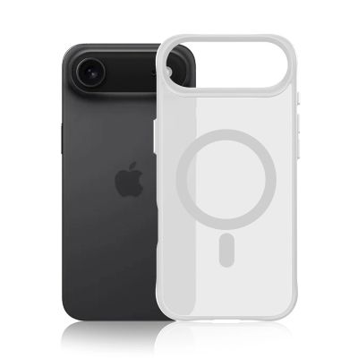 7. 3mk Smoke MagCase für iPhone Air - Weiß-Transparent