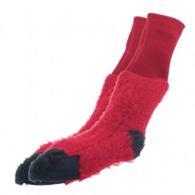 6. GLOVII POWER BANK BEHEIZBARE SOCKEN GRÖSSE L (41-46), ROT, INKLUSIVE BATTERIEN, LADEGERÄT UND FERNBEDIENUNG, GQ3L