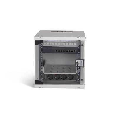 7. 10-Zoll-Netzwerkpaket, 6U-Rack und Hardware, gr SOHO Pro-Version, keine Montage erforderlich