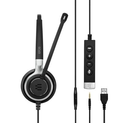 4. Sennheiser EPOS Impact SC 660 ANC USB Stereo On-Ear-Headset