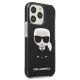 4. Karl Lagerfeld Iconik Karl Case für iPhone 13 Pro / iPhone 13 - Schwarz