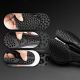 5. Rockbros LF0214 Anatomischer 3D-Fahrradsattel, wasserdicht – Schwarz