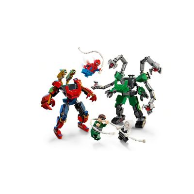 4. LEGO Marvel Super Heroes 76338 Spider-Man und Doctor Who Mech-Kampf