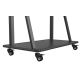 24. Neomounts NS-M4000BLACK Schildhalterung 2,67 m (105") Schwarz