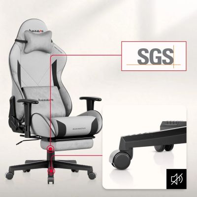 6. Gamingstuhl Huzaro Force 5.7 Grey
