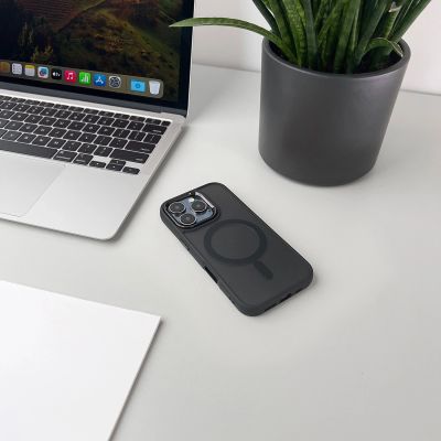 4. MagSafe-kompatibles Fashion Case für iPhone 17 Air – Schwarz
