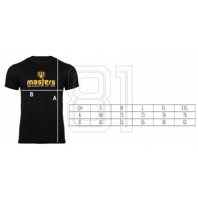 8. Masters Basic T-Shirt M 061708-M