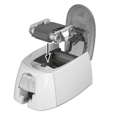 4. Langlebiger Duracard ID 300 Plastikkartendrucker (Farbe)