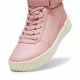 4. Puma CARINA 2.0 MID WTR Damen Winterschuhe isolierte Sneakers aus Öko-Leder rosa (385852-04)