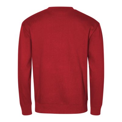 4. Unisex-Sweatshirt mit Rundhalsausschnitt (Rot)