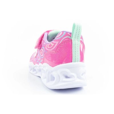 5. Skechers S Lighs-Heart bequeme LED-Sportschuhe für Mädchen