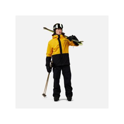 2. ROSSIGNOL Outerlimits Isolierte Latzhose für Herren, Schwarz