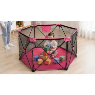 8. Extralink Kids | Kinderlaufstall | Faltbarer Spielplatz und Bällebad für Kinder 120 x 68 cm, groß, K-462