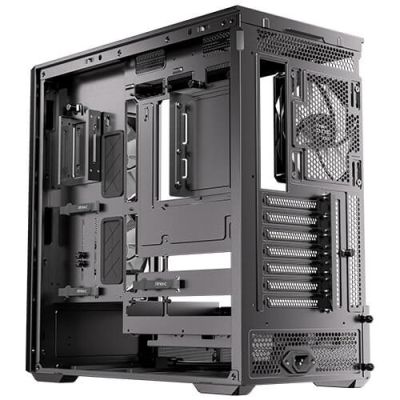 3. Antec FLUX REAR Midi-Tower, Schwarz