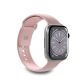 Puro Icon Silikonarmband für Apple Watch 38 / 40 / 41 mm - rosa (2 Stk.)