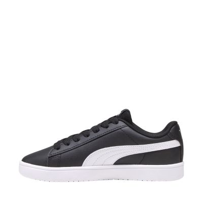 5. Puma Rickie Classic Kinderschuhe Schwarz und Weiß 394252 03