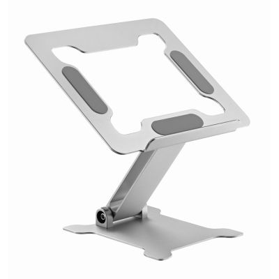 25. GEMBIRD Faltbarer Notizbuchständer 15,6" Silber