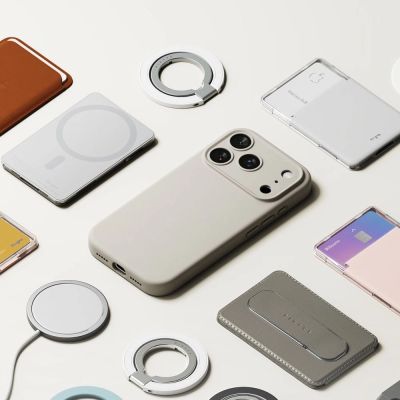 9. Ringke Silikon Magnetische MagSafe Hülle für iPhone 17 Pro - Beige