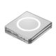 7. Spigen AirSkin Mag MagSafe Case für Samsung Galaxy Z Flip 7 - Klar und Weiß