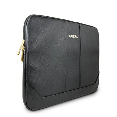 2. Guess Sleeve GUCS13TBK 13" schwarz/schwarzes Saffiano