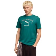 Puma Class Graphic T-Shirt für Herren, grün, 692226, Größe 41