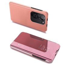 Clear View Case Cover für Xiaomi Redmi K40 Pro+ / K40 Pro / K40 / Poco F3 pink