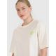 4. Damen-T-Shirt mit Aufdruck, regulär, Größe 4F 4FWSS25TTSHF1967-11S