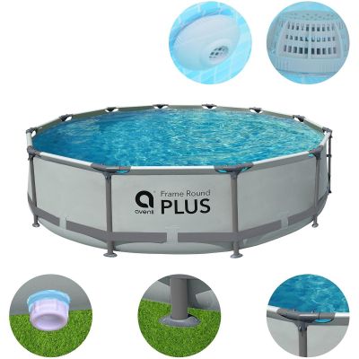 11. Ovaler Rahmenpool 366 x 76 cm, extrem robust, 12016V63