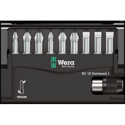 3. Wera 05056161001 Schraubendreher-Bit 9 Stück.