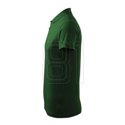 2. Malfini Single J. M MLI-20206 Flaschengrünes Poloshirt
