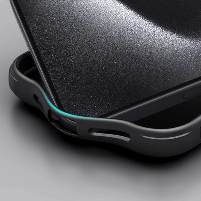 12. Nillkin Super Frosted Shield Pro Hülle für iPhone 16 Pro – Schwarz
