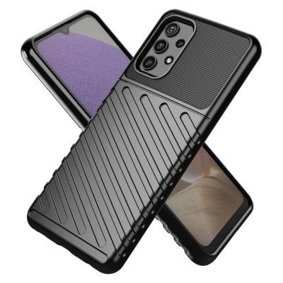 14. Thunder Case Flexibel Robuste Panzer Handyhülle TPU Schutzhülle für Samsung Galaxy A72 4G blau