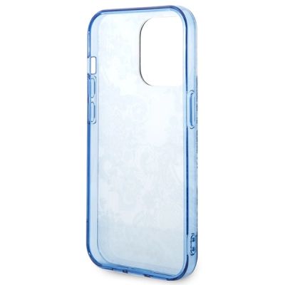 7. Guess GUHCP14XHGPLHB iPhone 14 Pro Max 6,7" Blau/Blau Hardcase Porcelain Collection